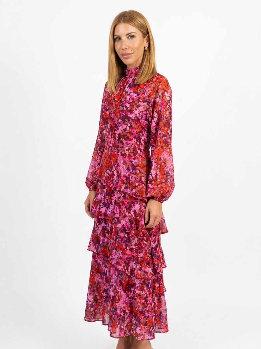 Charlotte Evening Dress | Bold Elegance, Statement Style - main - 3/4