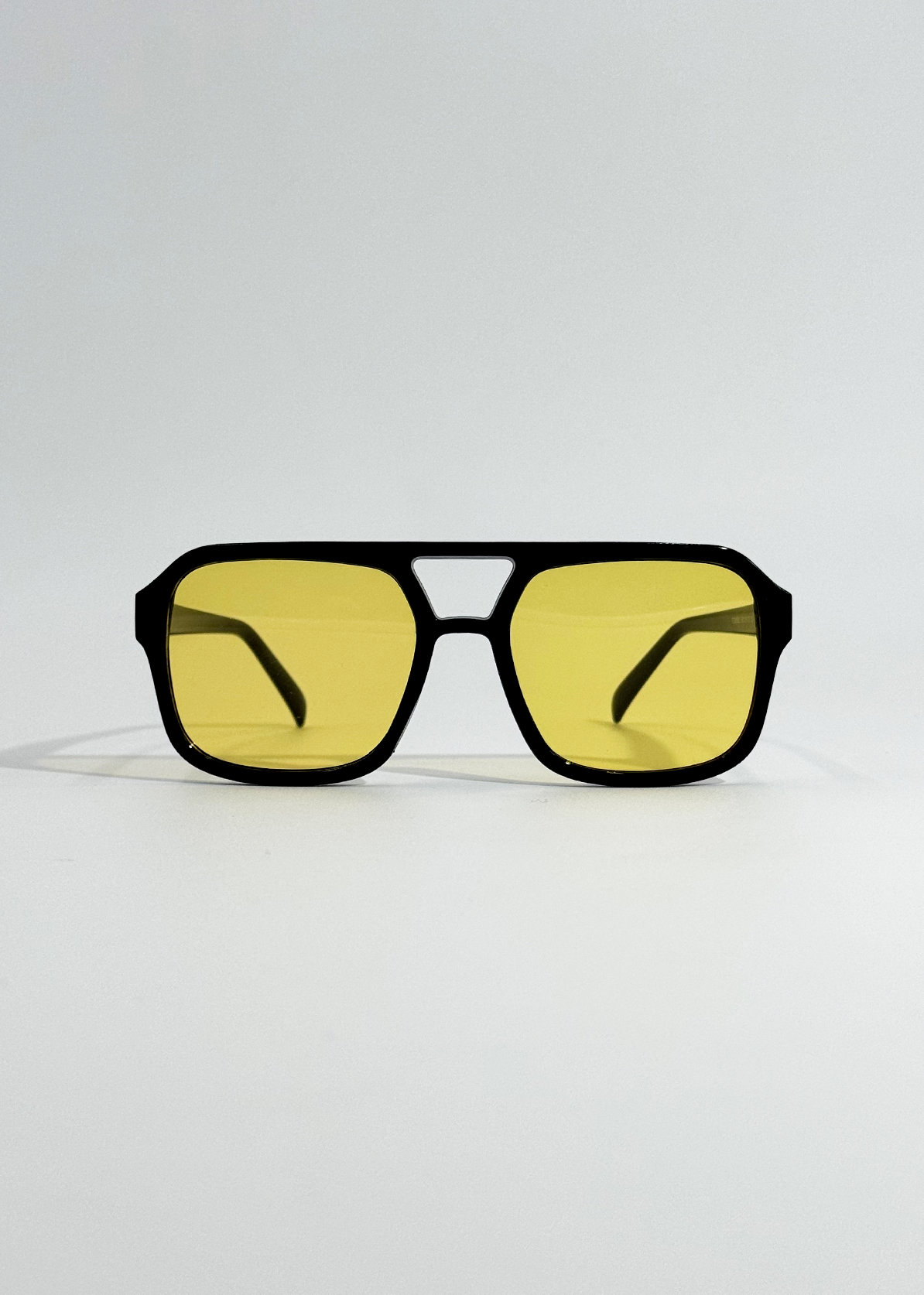 Minerva | Vintage aviator sunčane naočale sa žutim lećama
