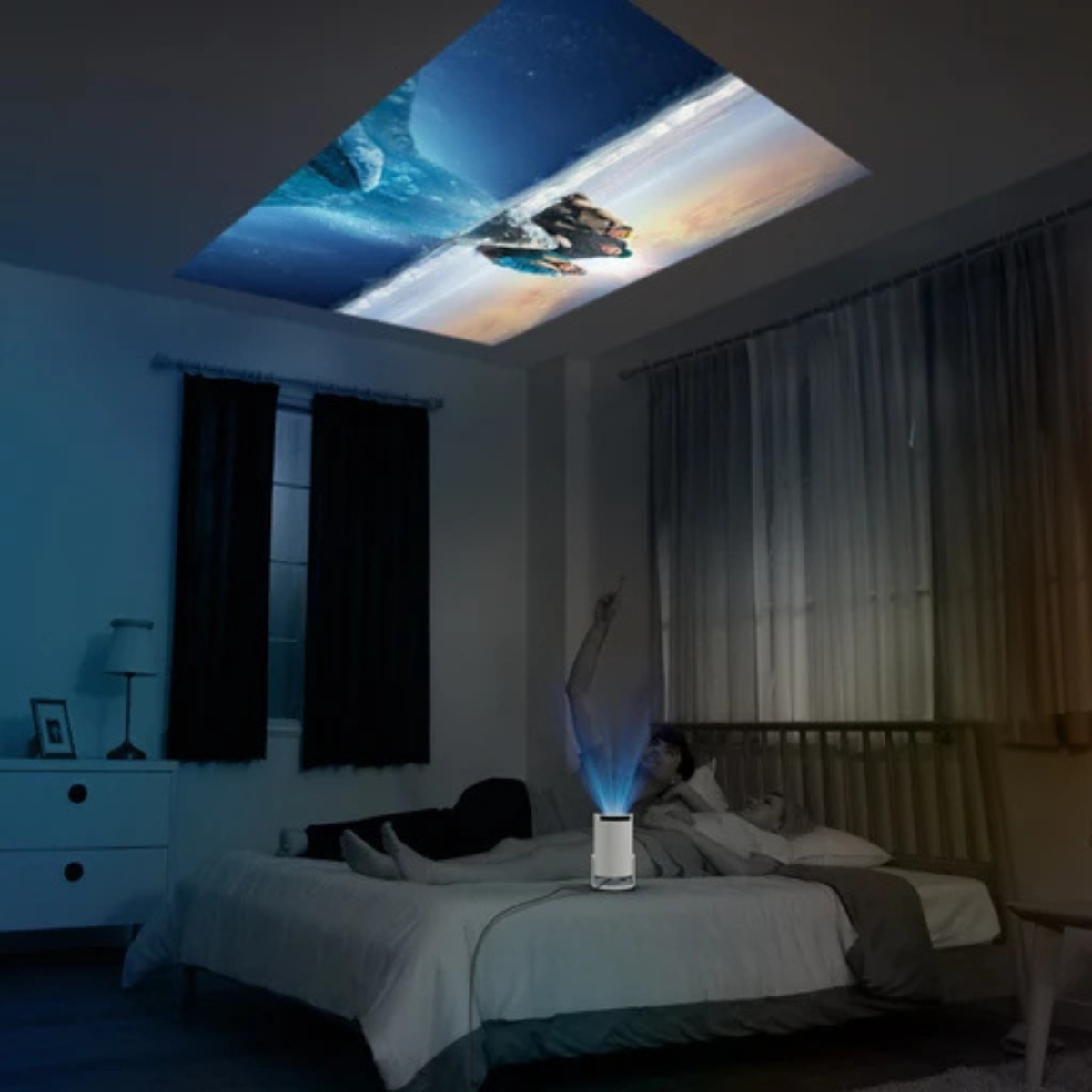 Beamer – WLAN- und Bluetooth-Unterstützung mit 4K