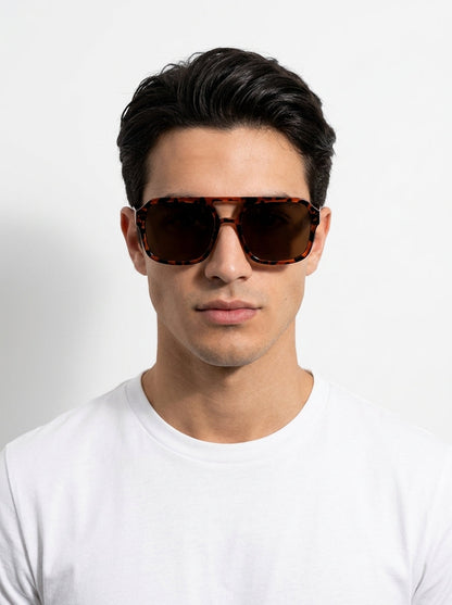 Celestina | Vintage aviator sunčane naočale boje kornjačevine