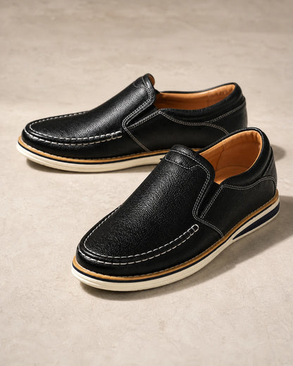 Handnaht-Slip-on-Loafer für Herren mit elastischen Einsätzen — image 2