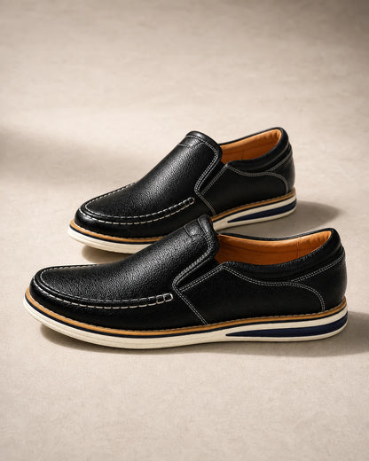 Handnaht-Slip-on-Loafer für Herren mit elastischen Einsätzen — image 8