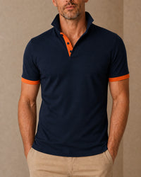 Marineblau/Orange