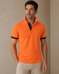 Orange/Schwarz