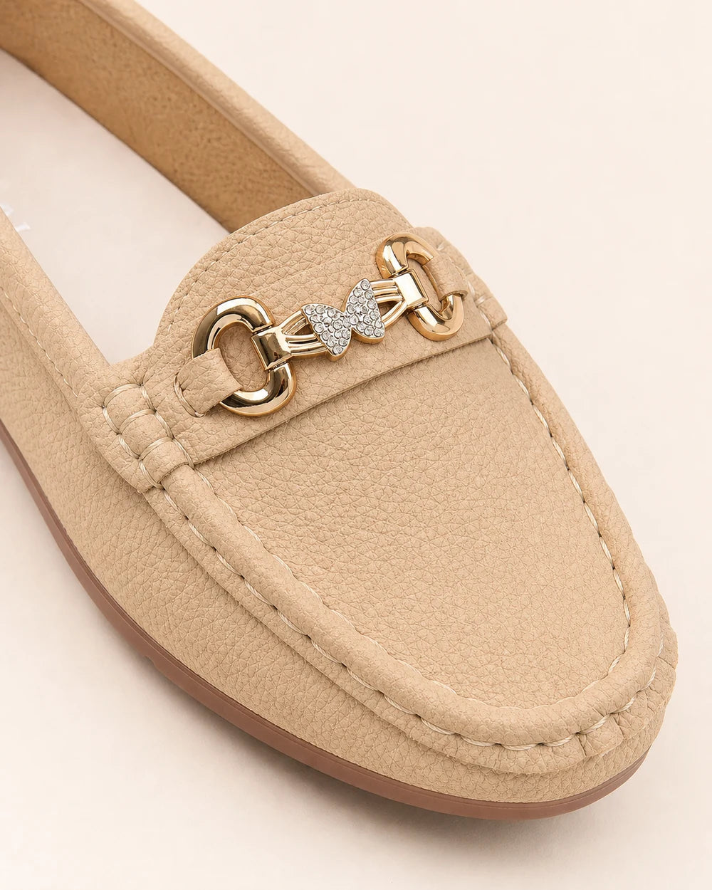 Damen-Loafer mit goldener Kette — Produktbild 6