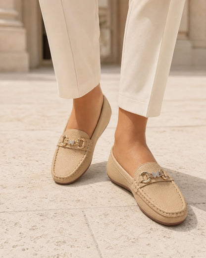 Damen-Loafer mit goldener Kette — Produktbild 7