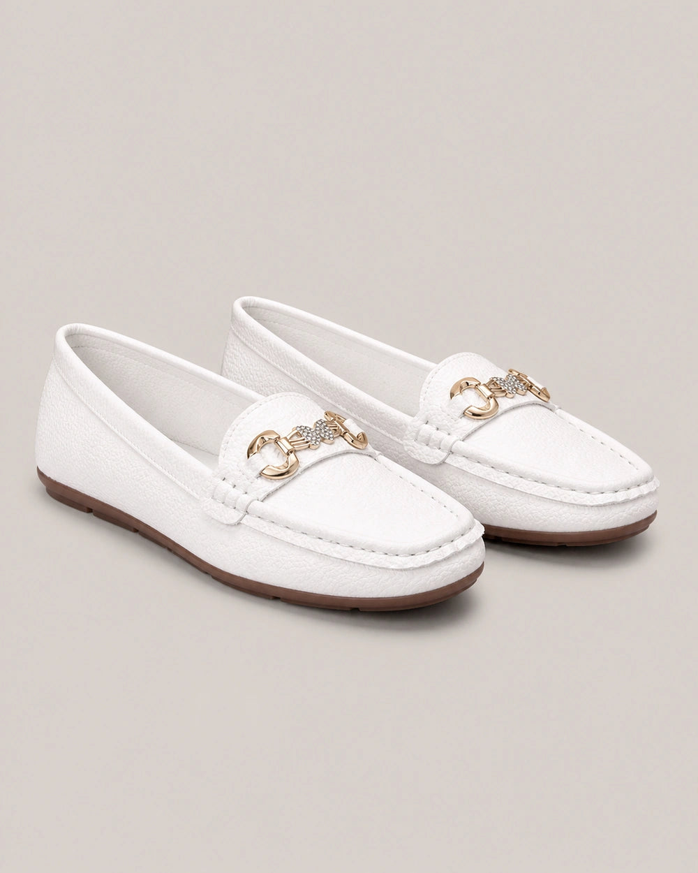 Damen-Loafer mit goldener Kette — Produktbild 10