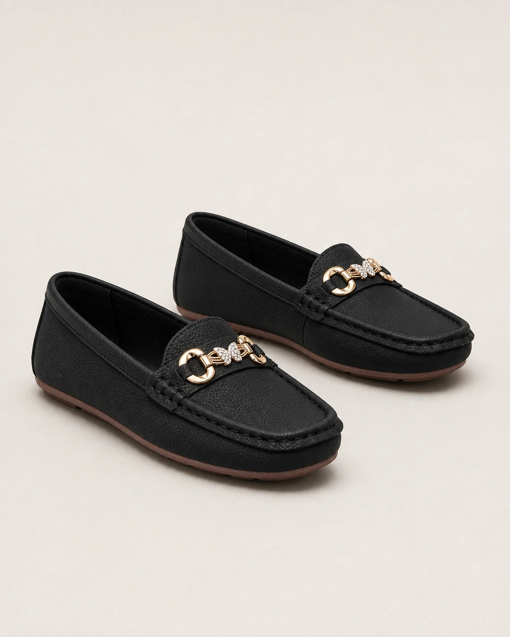 Damen-Loafer mit goldener Kette — Produktbild 11