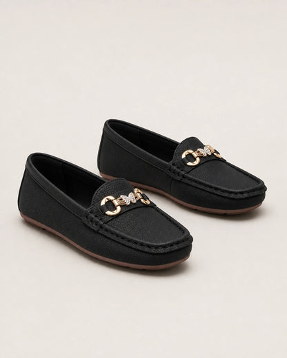 Damen-Loafer mit goldener Kette — Produktbild 11