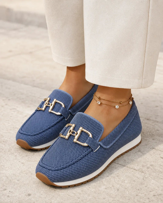 Damen-Loafer mit Doppelspange und sportlicher Sohle — Produktbild 1