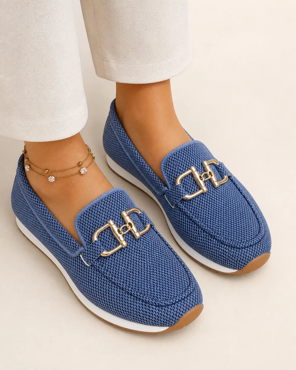 Damen-Loafer mit Doppelspange und sportlicher Sohle — Produktbild 5