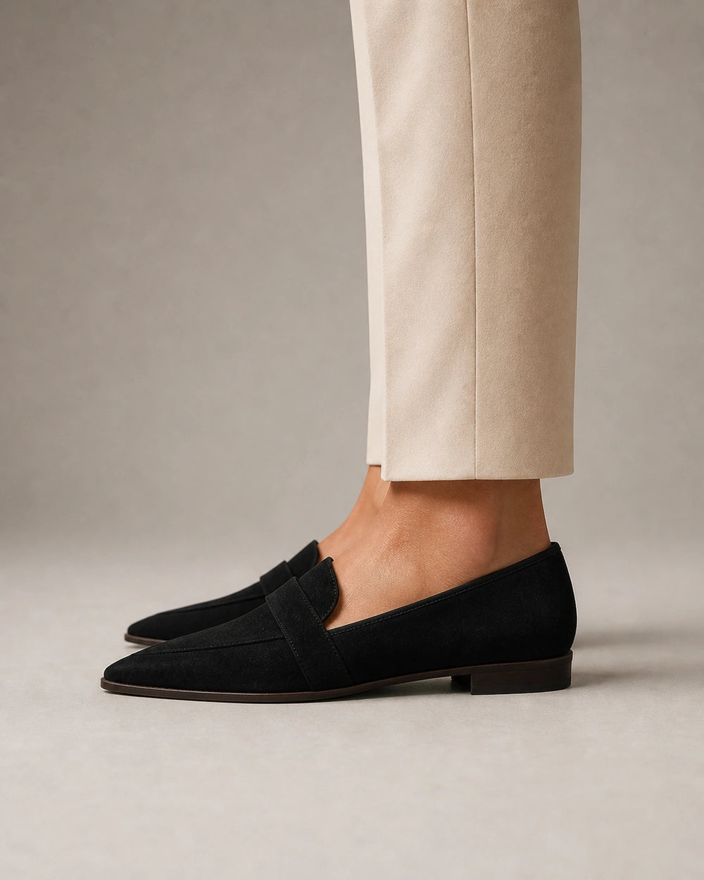Spitzer Damen-Loafer mit Penny-Riegel — Produktbild 4