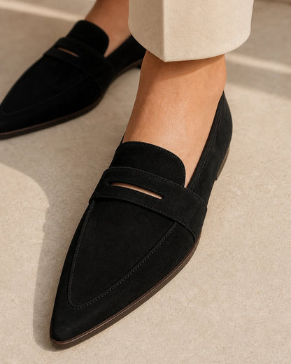 Spitzer Damen-Loafer mit Penny-Riegel — Produktbild 6