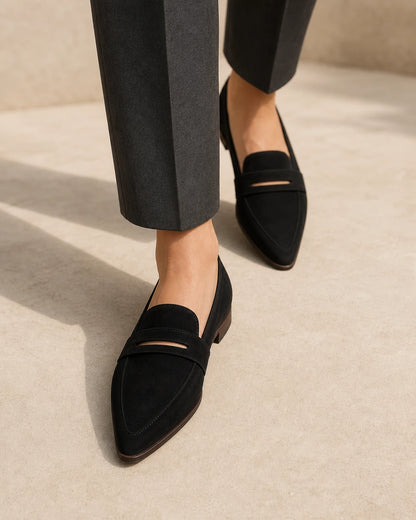 Spitzer Damen-Loafer mit Penny-Riegel — Produktbild 7