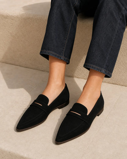 Spitzer Damen-Loafer mit Penny-Riegel — Produktbild 8