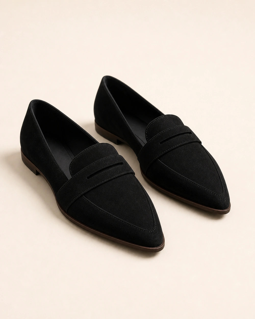 Spitzer Damen-Loafer mit Penny-Riegel — Produktbild 9