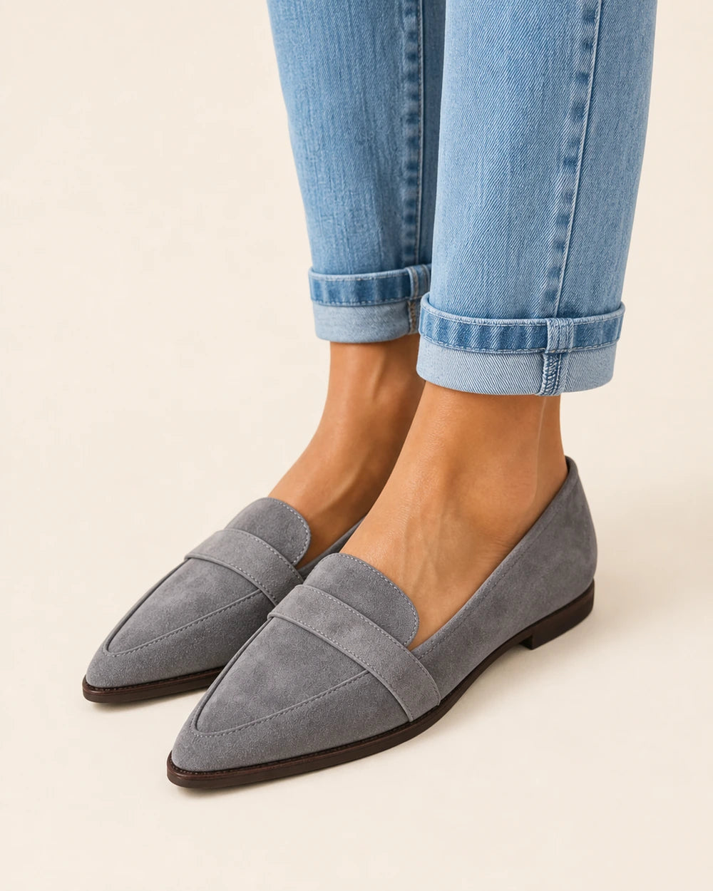 Spitzer Damen-Loafer mit Penny-Riegel — Produktbild 10