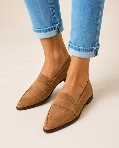 Spitzer Damen-Loafer mit Penny-Riegel — Produktbild 11