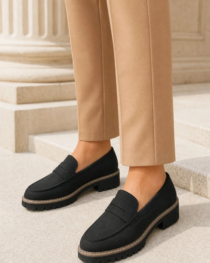 Damen-Loafer mit markanter Profilsohle — Produktbild 2