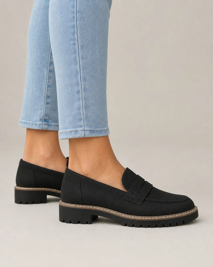 Damen-Loafer mit markanter Profilsohle — Produktbild 4