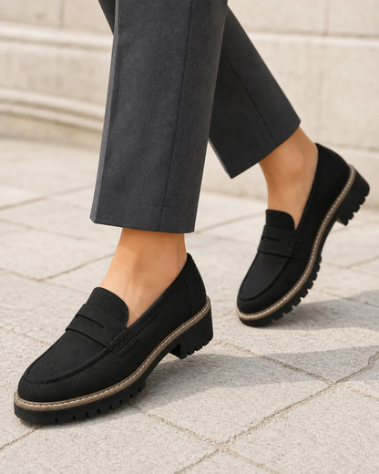 Damen-Loafer mit markanter Profilsohle — Produktbild 7