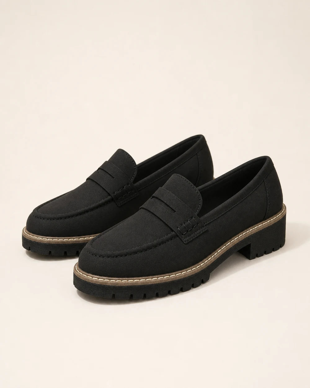 Damen-Loafer mit markanter Profilsohle — Produktbild 9