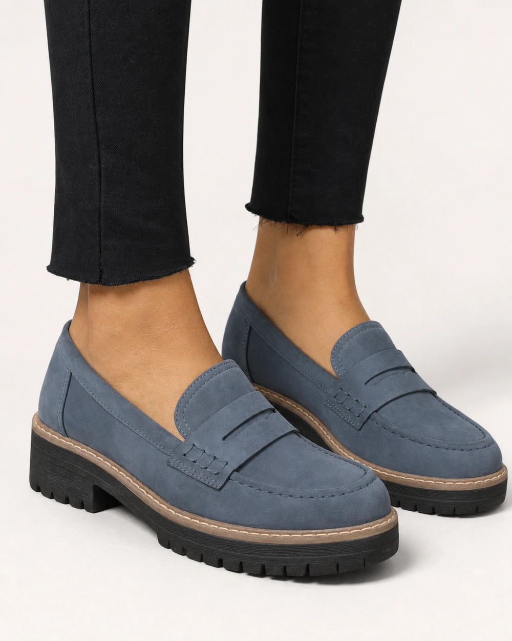 Damen-Loafer mit markanter Profilsohle — Produktbild 11