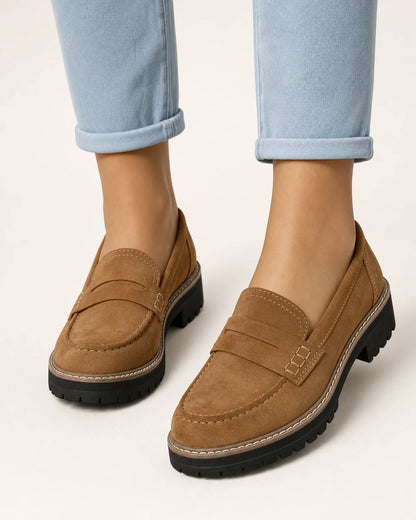 Damen-Loafer mit markanter Profilsohle — Produktbild 12