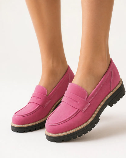 Damen-Loafer mit markanter Profilsohle — Produktbild 10