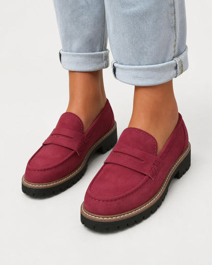 Damen-Loafer mit markanter Profilsohle — Produktbild 14