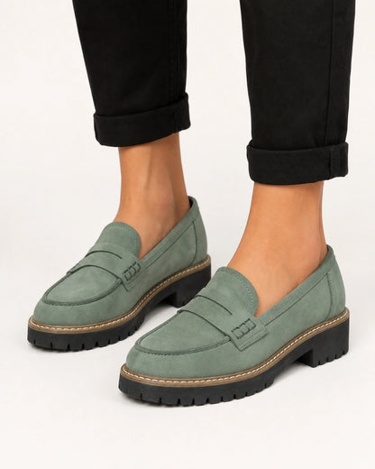 Damen-Loafer mit markanter Profilsohle — Produktbild 13