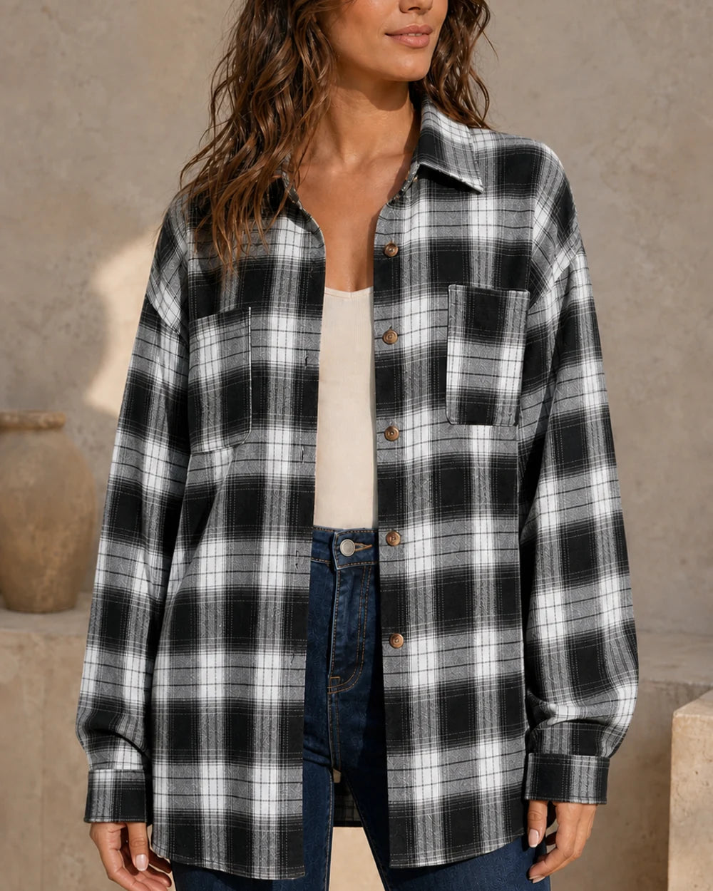 Damen Oversize-Karohemd — image 13