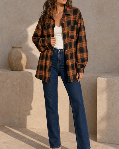 Damen Oversize-Karohemd — image 2