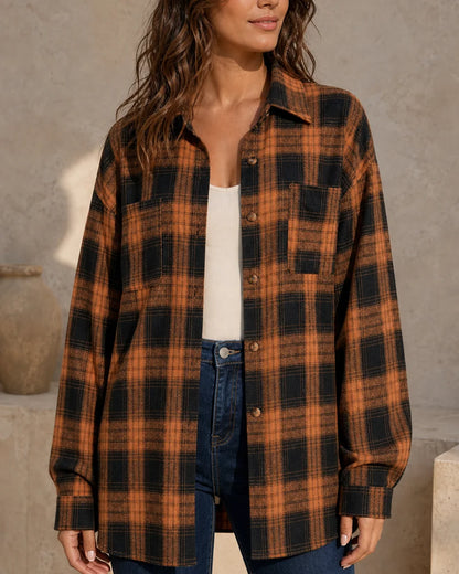 Damen Oversize-Karohemd — image 3