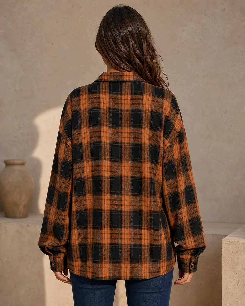 Damen Oversize-Karohemd — image 4