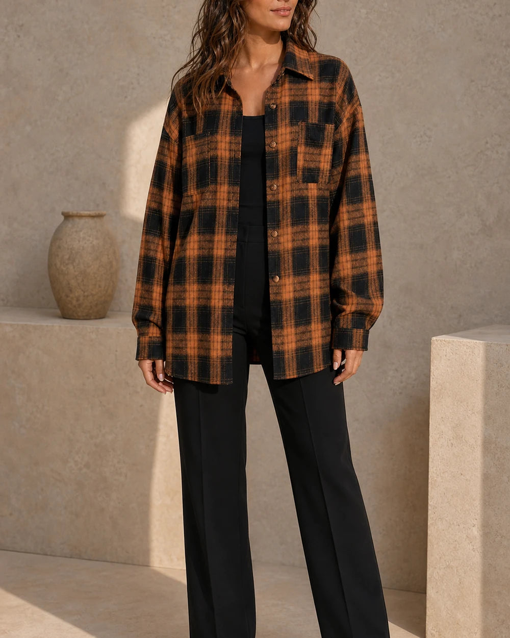 Damen Oversize-Karohemd — image 7