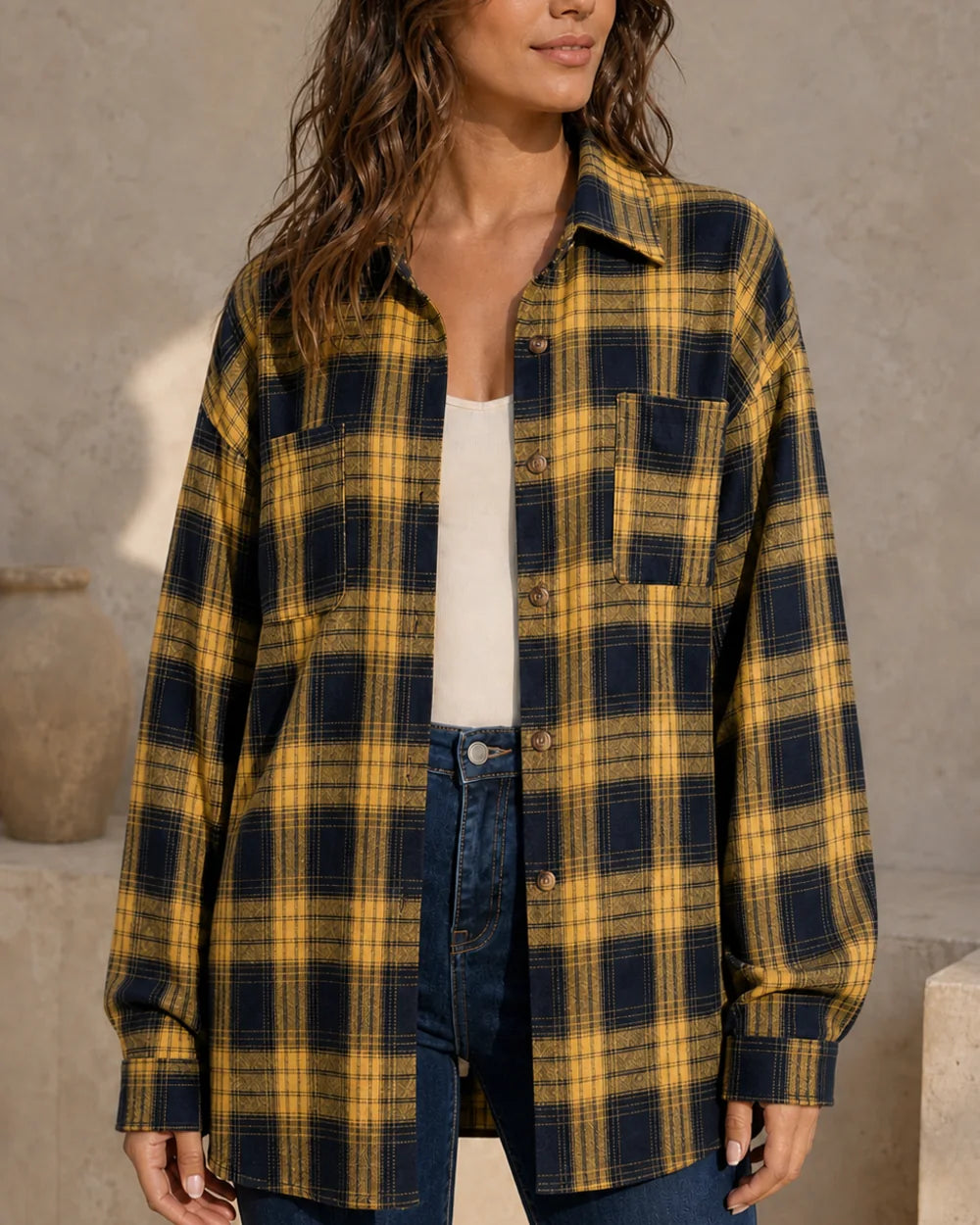 Damen Oversize-Karohemd — image 11