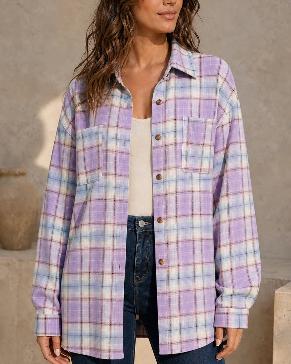 Damen Oversize-Karohemd — image 14