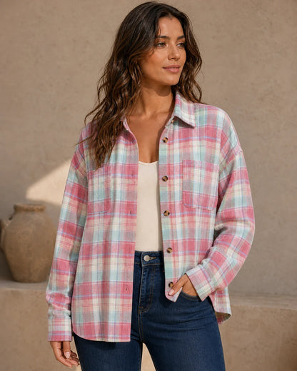 Damen Oversize-Karohemd — image 9