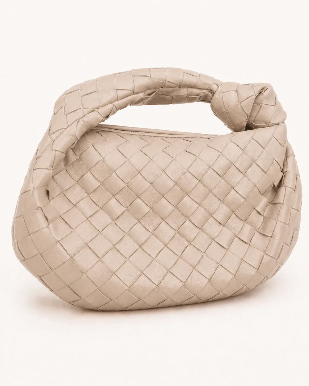 Momount Geflochtene Hobo-Handtasche für Damen