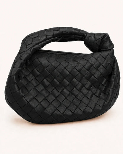Momount Geflochtene Hobo-Handtasche für Damen