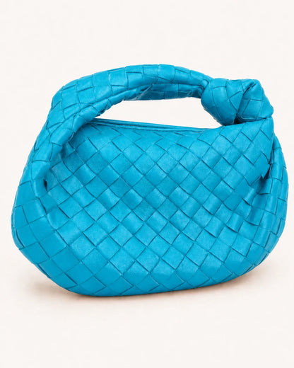 Momount Geflochtene Hobo-Handtasche für Damen