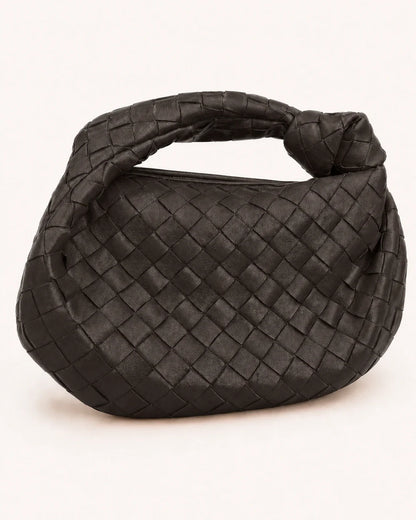 Momount Geflochtene Hobo-Handtasche für Damen