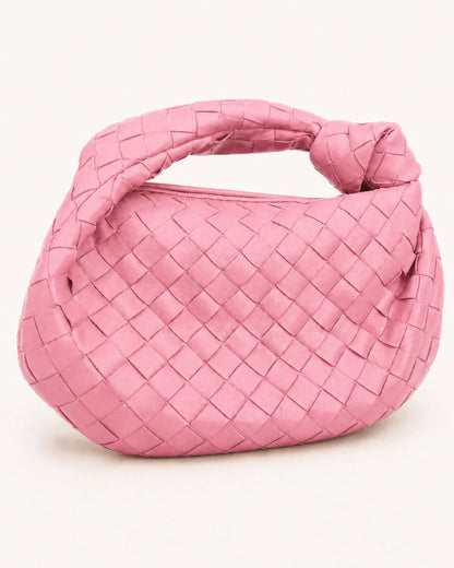 Momount Geflochtene Hobo-Handtasche für Damen