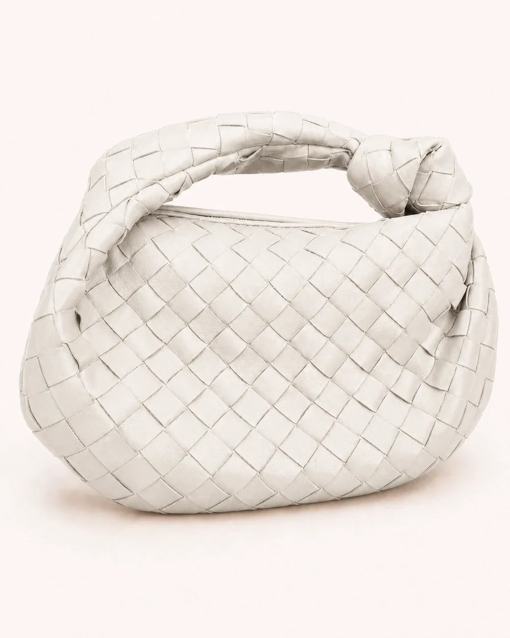 Momount Geflochtene Hobo-Handtasche für Damen